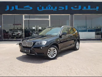 BMW  X-Series  X3  2013  Automatic  59,000 Km  4 Cylinder  Four Wheel Drive (4WD)  SUV  Black