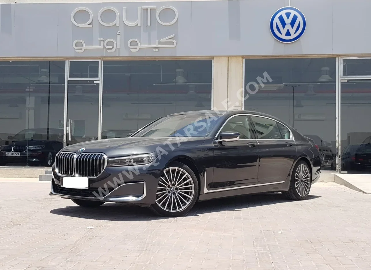 BMW  7-Series  730 Li  2021  Automatic  36,000 Km  6 Cylinder  Rear Wheel Drive (RWD)  Sedan  Gray