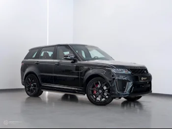 Land Rover  Range Rover  Sport SVR  2018  Automatic  85,000 Km  8 Cylinder  Four Wheel Drive (4WD)  SUV  Black