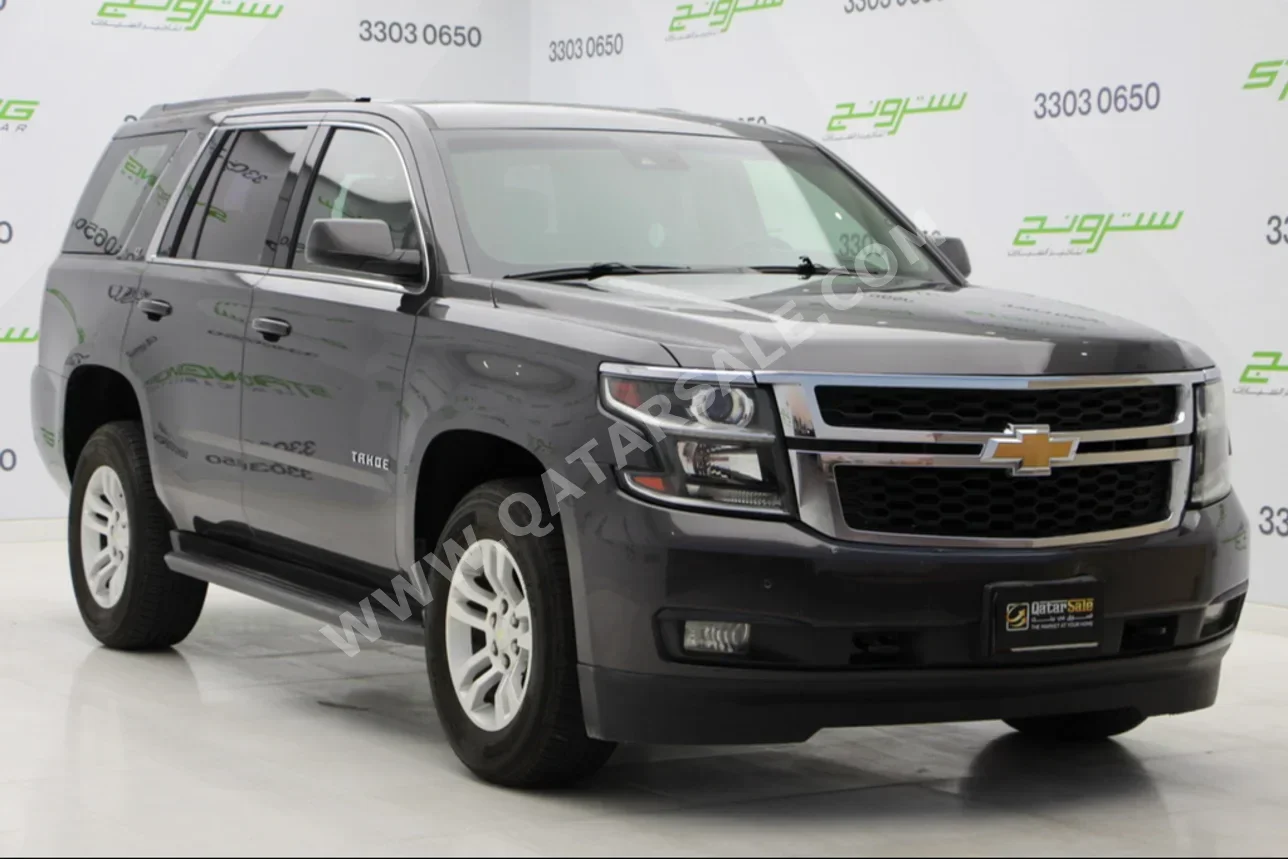 Chevrolet  Tahoe  LT  2017  Automatic  215,000 Km  8 Cylinder  Four Wheel Drive (4WD)  SUV  Brown