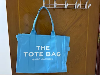 Tote Bag  - Blue  - Cotton Canvas  - Unisex