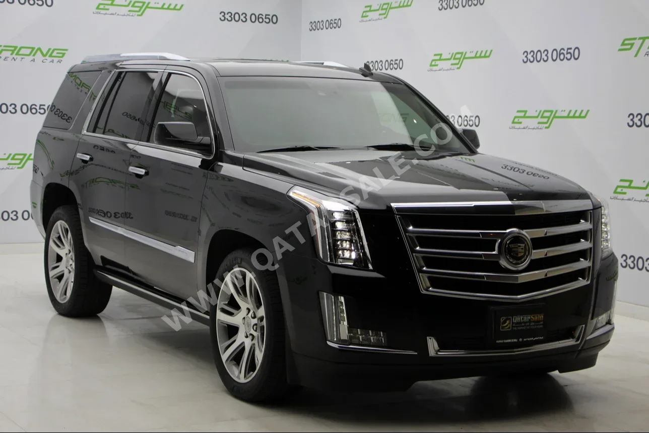 Cadillac  Escalade  2015  Automatic  26,000 Km  8 Cylinder  Four Wheel Drive (4WD)  SUV  Black