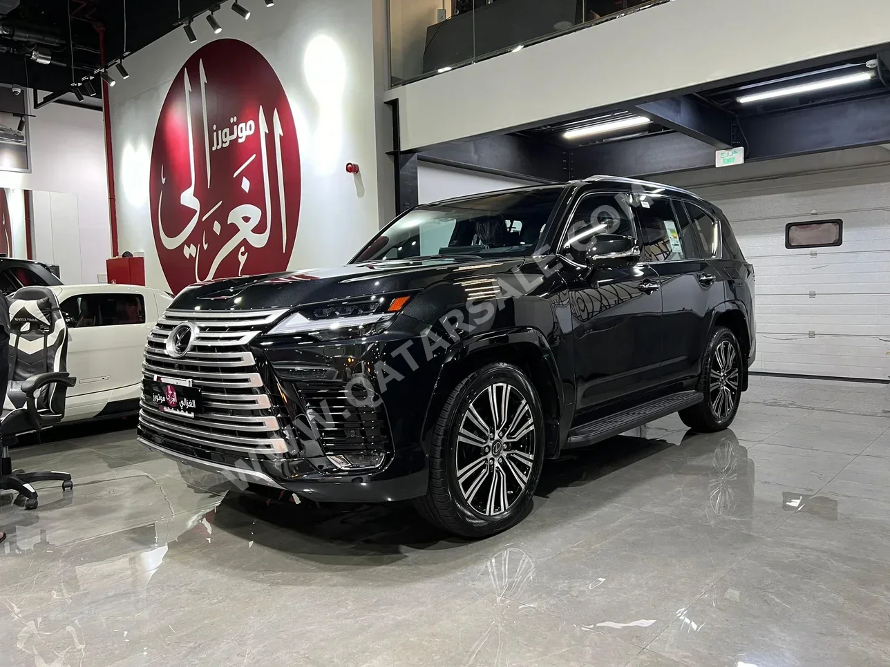  Lexus  LX  600 Luxury  2023  Automatic  6,000 Km  6 Cylinder  Four Wheel Drive (4WD)  SUV  Black  With Warranty