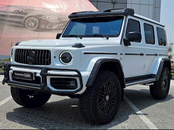 Mercedes-Benz  G-Class  63 AMG 4x4²  2023  Automatic  3,600 Km  8 Cylinder  All Wheel Drive (AWD)  SUV  White  With Warranty