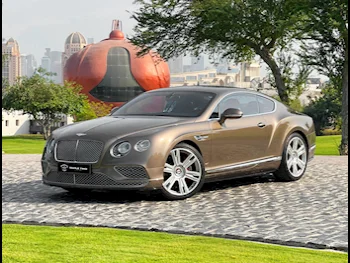 Bentley  Continental  GT  2016  Automatic  46,000 Km  12 Cylinder  All Wheel Drive (AWD)  Coupe / Sport  Brown
