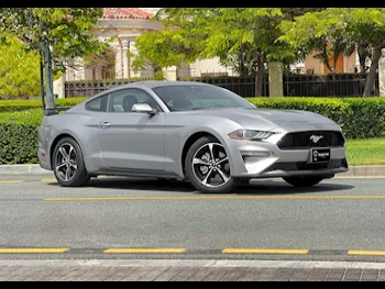 Ford  Mustang  Ecoboost  2023  Automatic  24,250 Km  4 Cylinder  Rear Wheel Drive (RWD)  Coupe / Sport  Silver  With Warranty