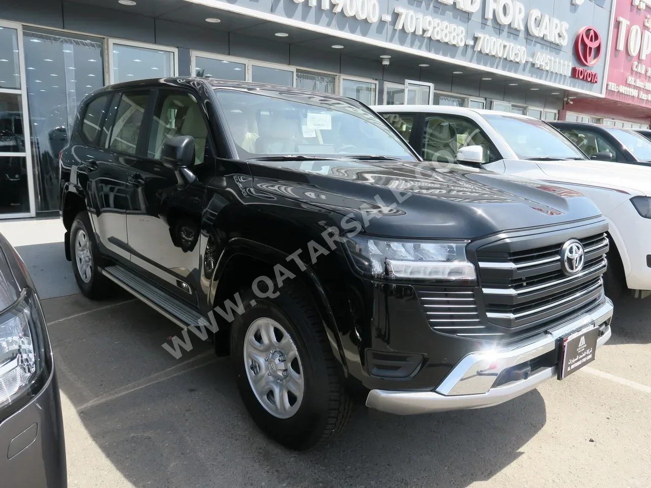 Toyota  Land Cruiser  GX  2024  Automatic  0 Km  6 Cylinder  Four Wheel Drive (4WD)  SUV  Black  With Warranty