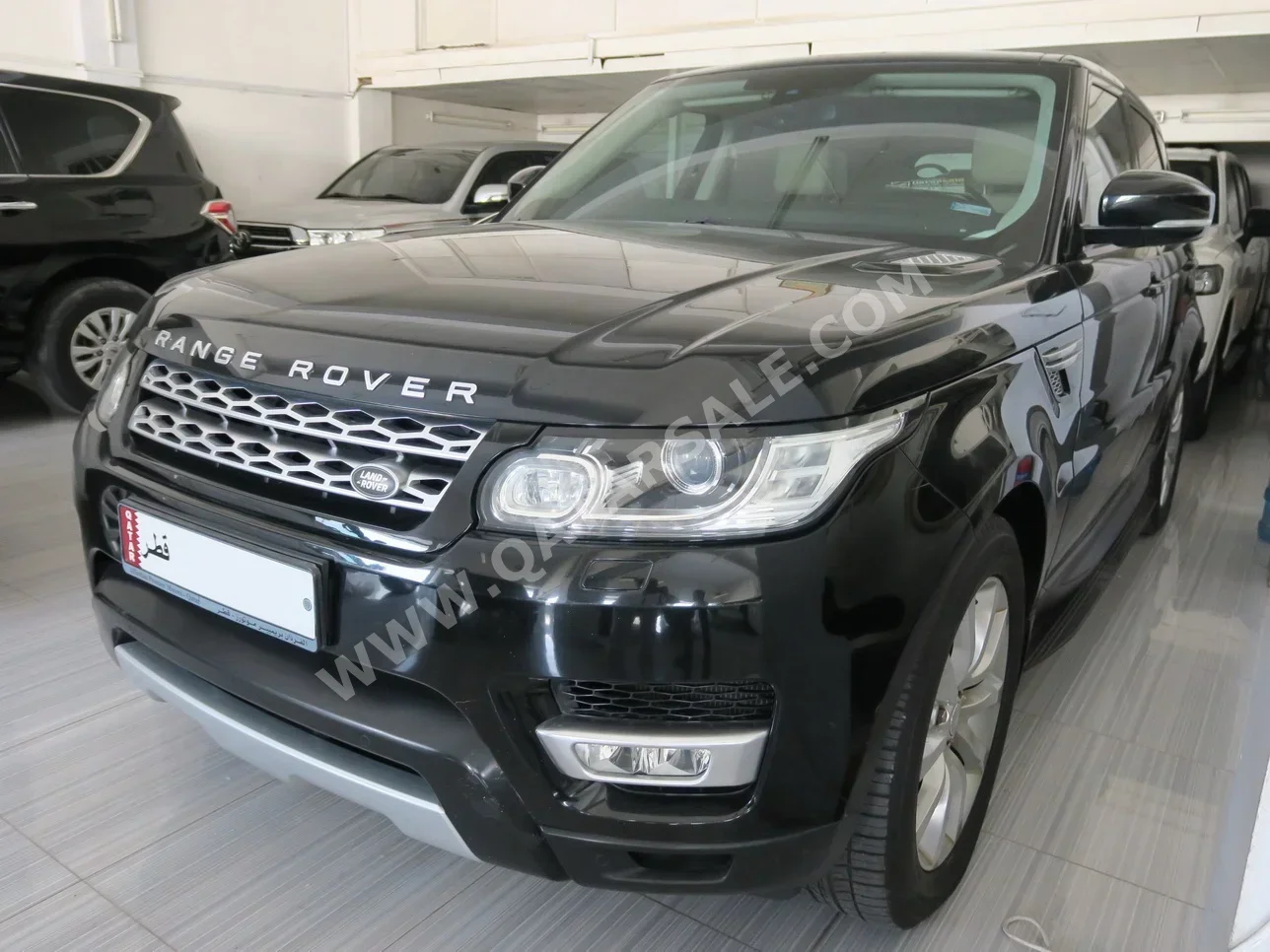 Land Rover  Range Rover  Sport  2015  Automatic  94,000 Km  6 Cylinder  Four Wheel Drive (4WD)  SUV  Black