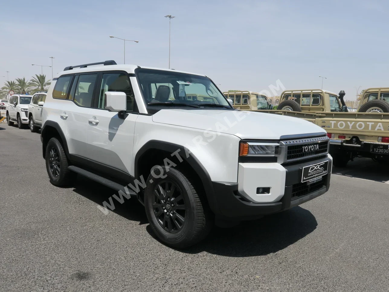 Toyota  Prado  TX Turbo  2024  Automatic  0 Km  4 Cylinder  Four Wheel Drive (4WD)  SUV  White  With Warranty