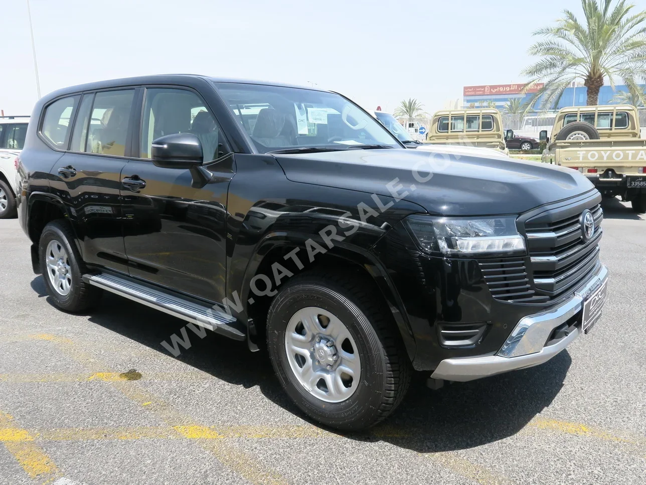 Toyota  Land Cruiser  GX  2024  Automatic  0 Km  6 Cylinder  Four Wheel Drive (4WD)  SUV  Black  With Warranty