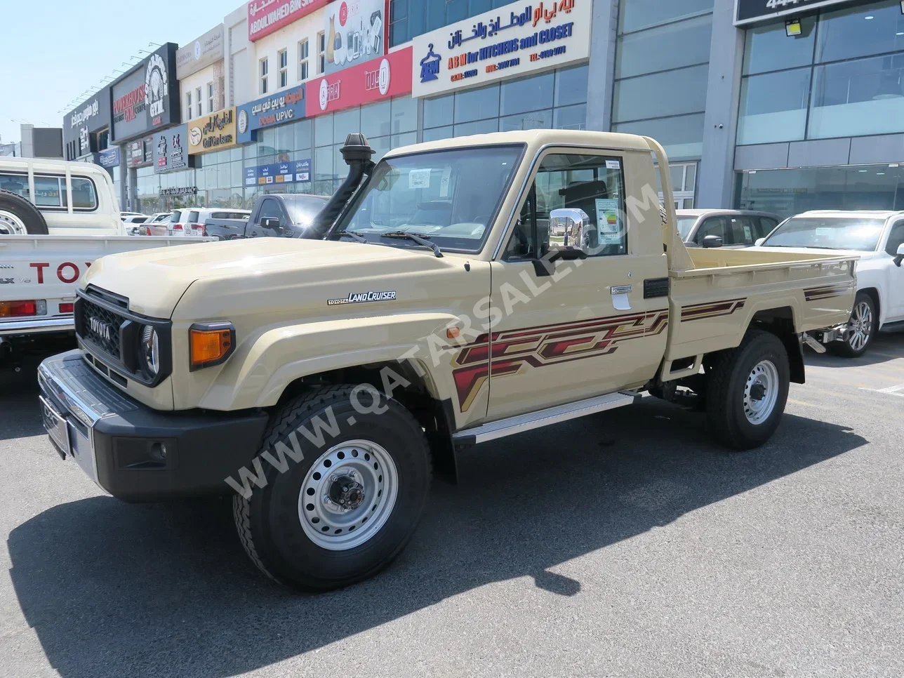  Toyota  Land Cruiser  LX  2024  Manual  0 Km  8 Cylinder  Four Wheel Drive (4WD)  Pick Up  Beige  With Warranty