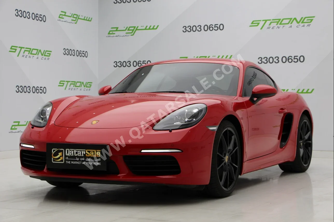  Porsche  Cayman  2023  Automatic  5,500 Km  4 Cylinder  Four Wheel Drive (4WD)  SUV  Red  With Warranty