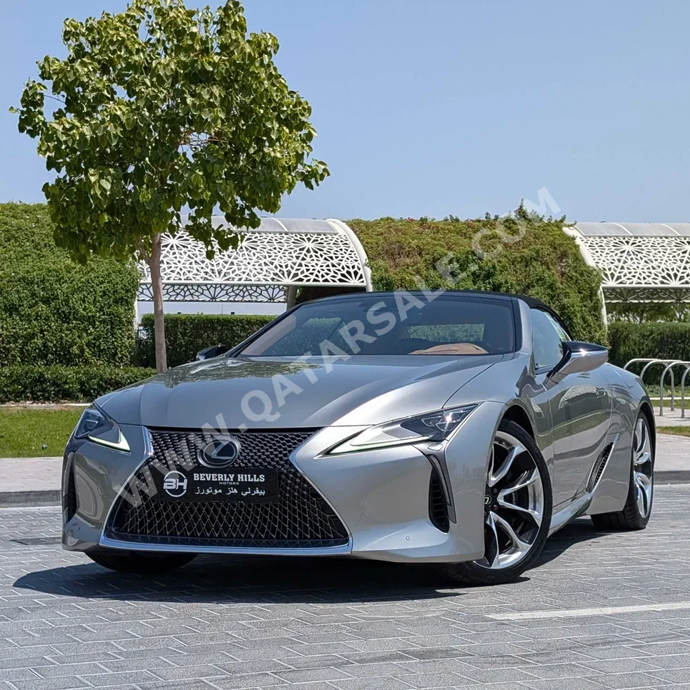 Lexus  LC  500  2022  Automatic  6,563 Km  8 Cylinder  Rear Wheel Drive (RWD)  Coupe / Sport  Silver  With Warranty