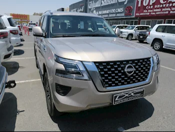 Nissan  Patrol  Titanium  2022  Automatic  38,000 Km  6 Cylinder  Four Wheel Drive (4WD)  SUV  Beige  With Warranty