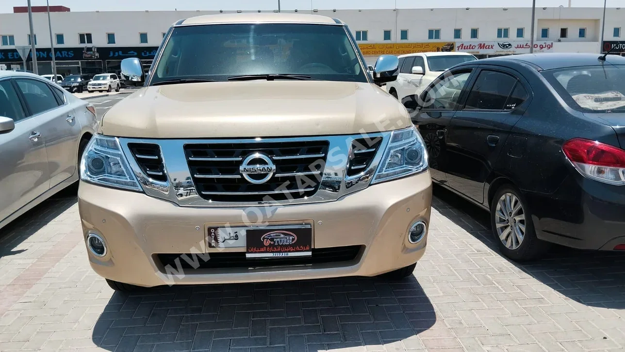 Nissan  Patrol  Platinum  2012  Automatic  300,000 Km  8 Cylinder  Four Wheel Drive (4WD)  SUV  Gold