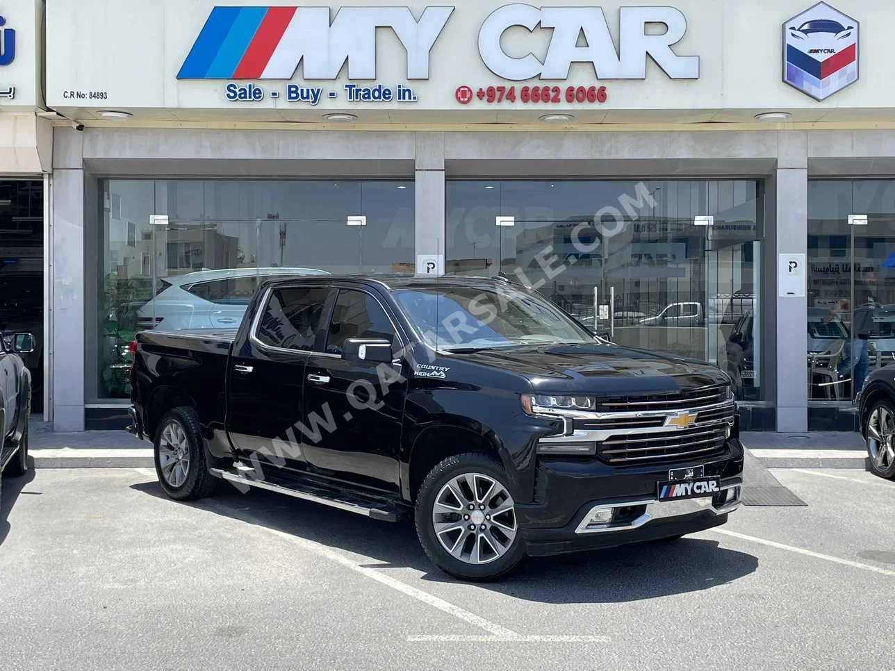 Chevrolet  Silverado  High Country  2021  Automatic  94٬000 Km  8 Cylinder  Four Wheel Drive (4WD)  Pick Up  Black