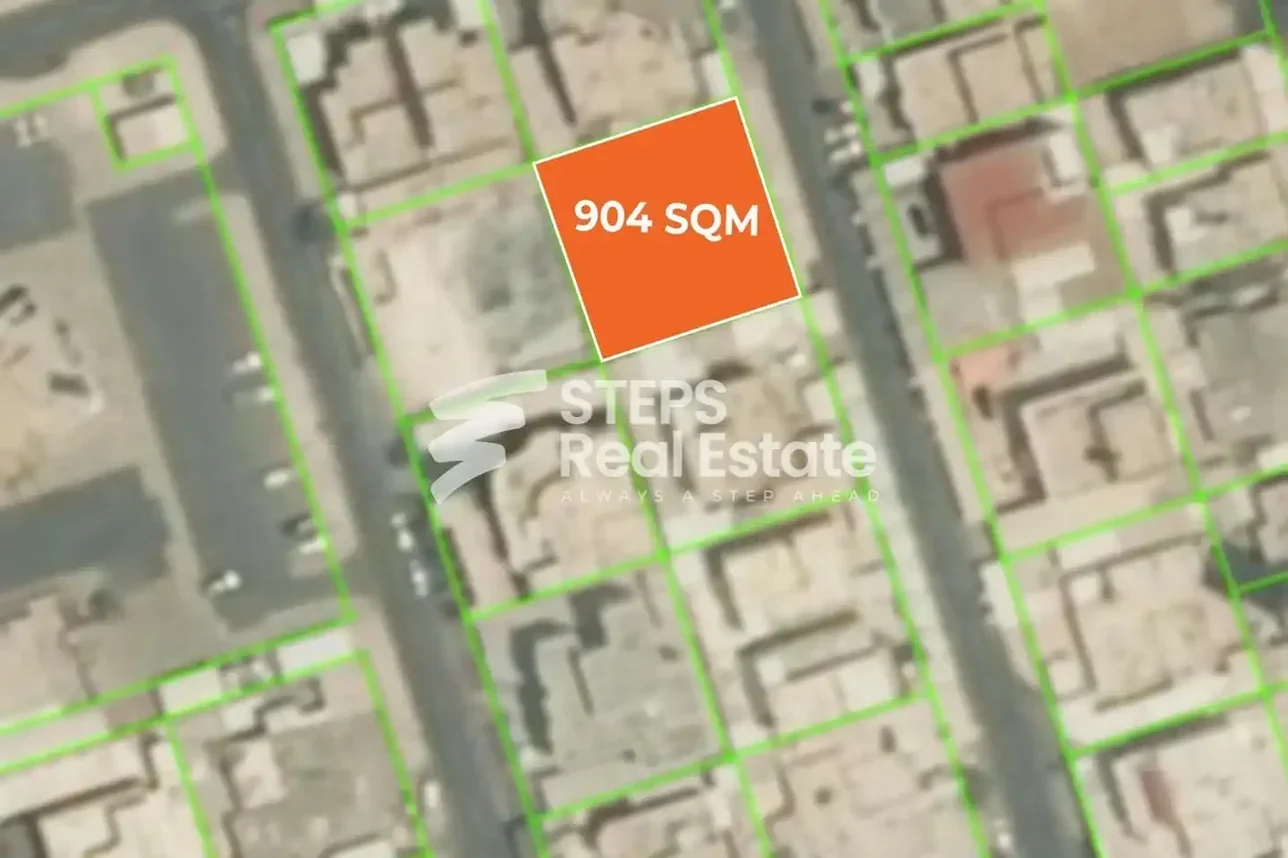 Lands For Sale in Doha  - Nuaija  -Area Size 904 Square Meter