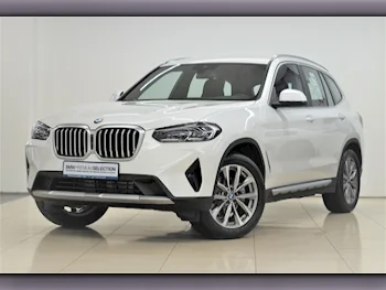 BMW  X-Series  X3 30i  2023  Automatic  3,100 Km  4 Cylinder  Four Wheel Drive (4WD)  SUV  White  With Warranty