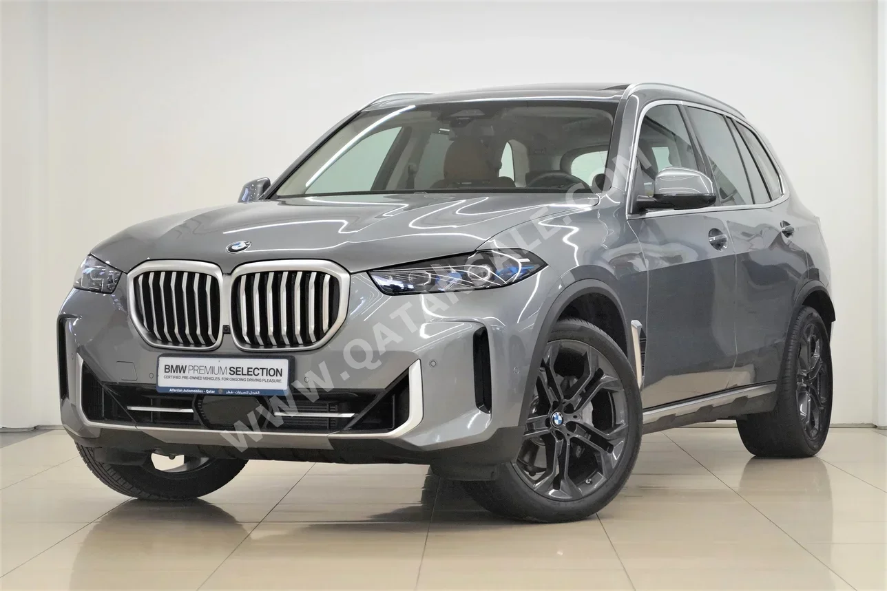 BMW  X-Series  X5 40i  2024  Automatic  7,000 Km  6 Cylinder  All Wheel Drive (AWD)  SUV  Gray  With Warranty