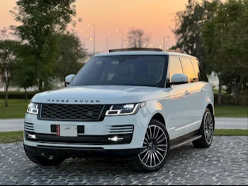 Land Rover  Range Rover  Vogue SE Super charged  2018  Automatic  99,000 Km  6 Cylinder  Four Wheel Drive (4WD)  SUV  White
