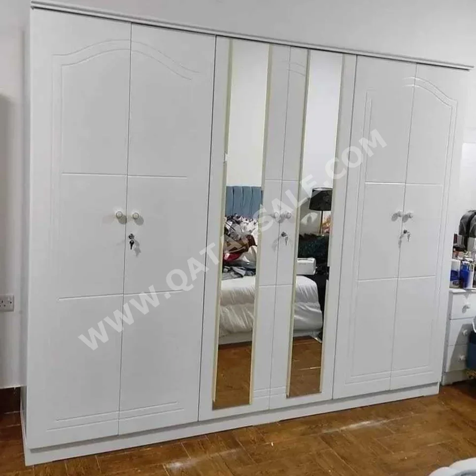 Wardrobes & Dressers - Doha Furniture  - Wardrobes  - White