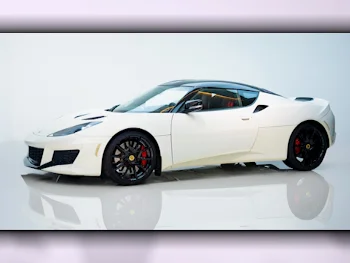 Lotus  Evora  400  2019  Automatic  14٬000 Km  6 Cylinder  Rear Wheel Drive (RWD)  Coupe / Sport  White