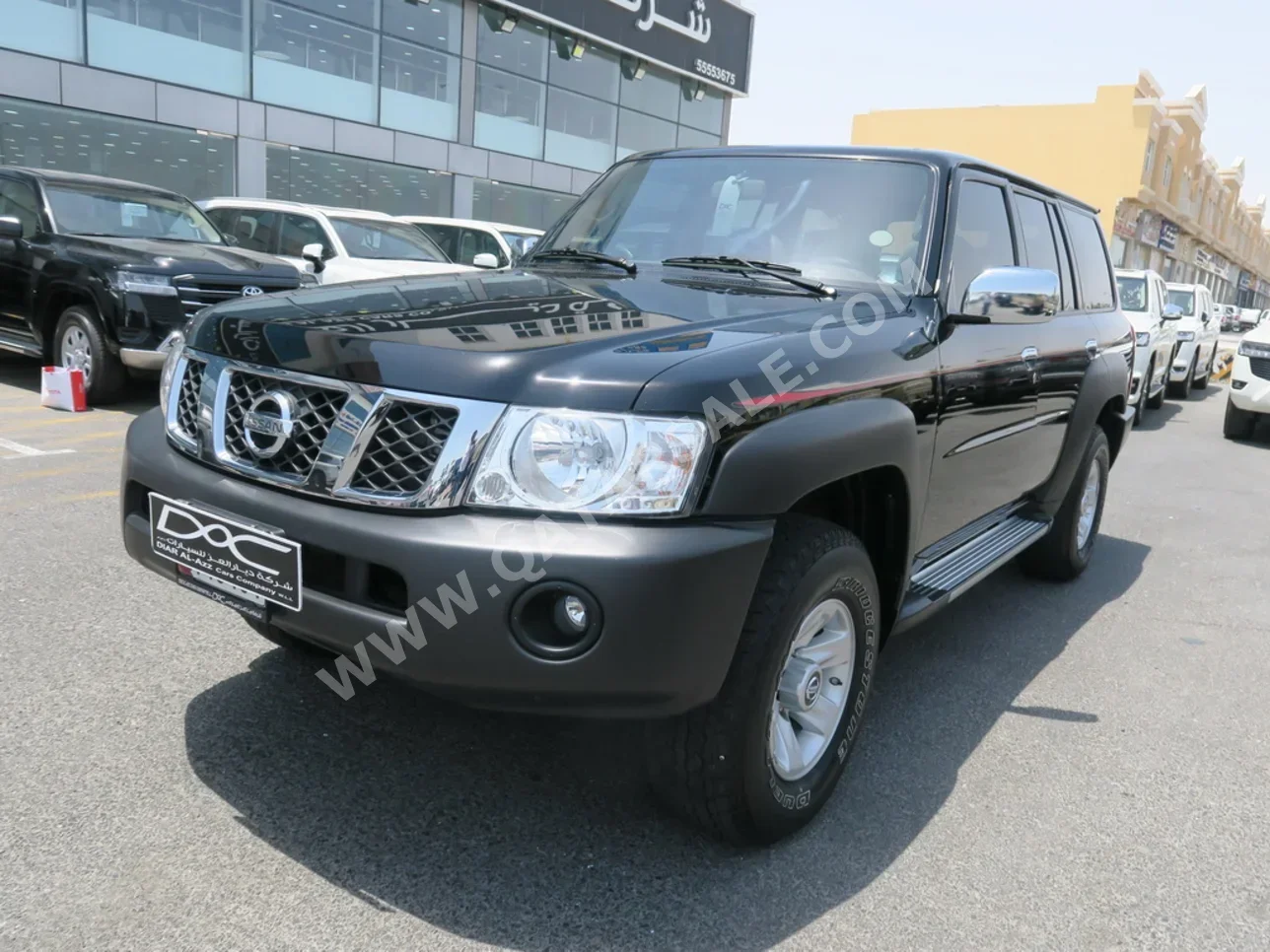 Nissan  Patrol  GL  2023  Automatic  11,000 Km  6 Cylinder  Four Wheel Drive (4WD)  SUV  Black  With Warranty