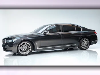 BMW  7-Series  730 Li  2022  Automatic  46٬099 Km  4 Cylinder  Rear Wheel Drive (RWD)  Sedan  Black  With Warranty