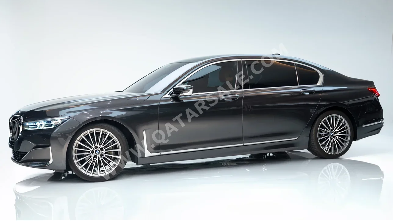 BMW  7-Series  730 Li  2022  Automatic  46٬099 Km  4 Cylinder  Rear Wheel Drive (RWD)  Sedan  Black  With Warranty