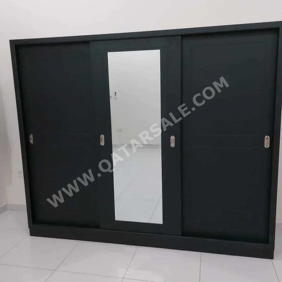 Wardrobes & Dressers - Doha Furniture  - Wardrobes  - Black