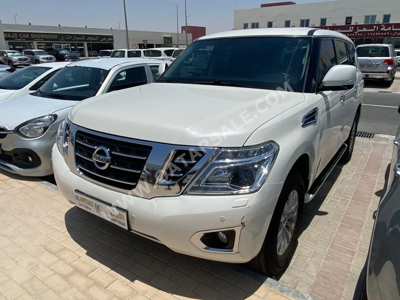 Nissan  Patrol  SE  2018  Automatic  109,000 Km  6 Cylinder  Four Wheel Drive (4WD)  SUV  White