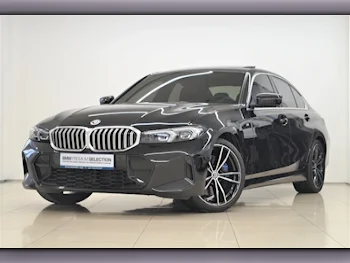 BMW  3-Series  330i  2023  Automatic  24,000 Km  4 Cylinder  Rear Wheel Drive (RWD)  Sedan  Black  With Warranty
