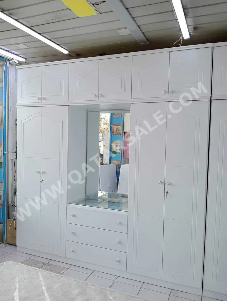 Wardrobes & Dressers - Doha Furniture  - Wardrobes  - White