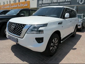 Nissan  Patrol  LE  2022  Automatic  59,000 Km  8 Cylinder  Four Wheel Drive (4WD)  SUV  White