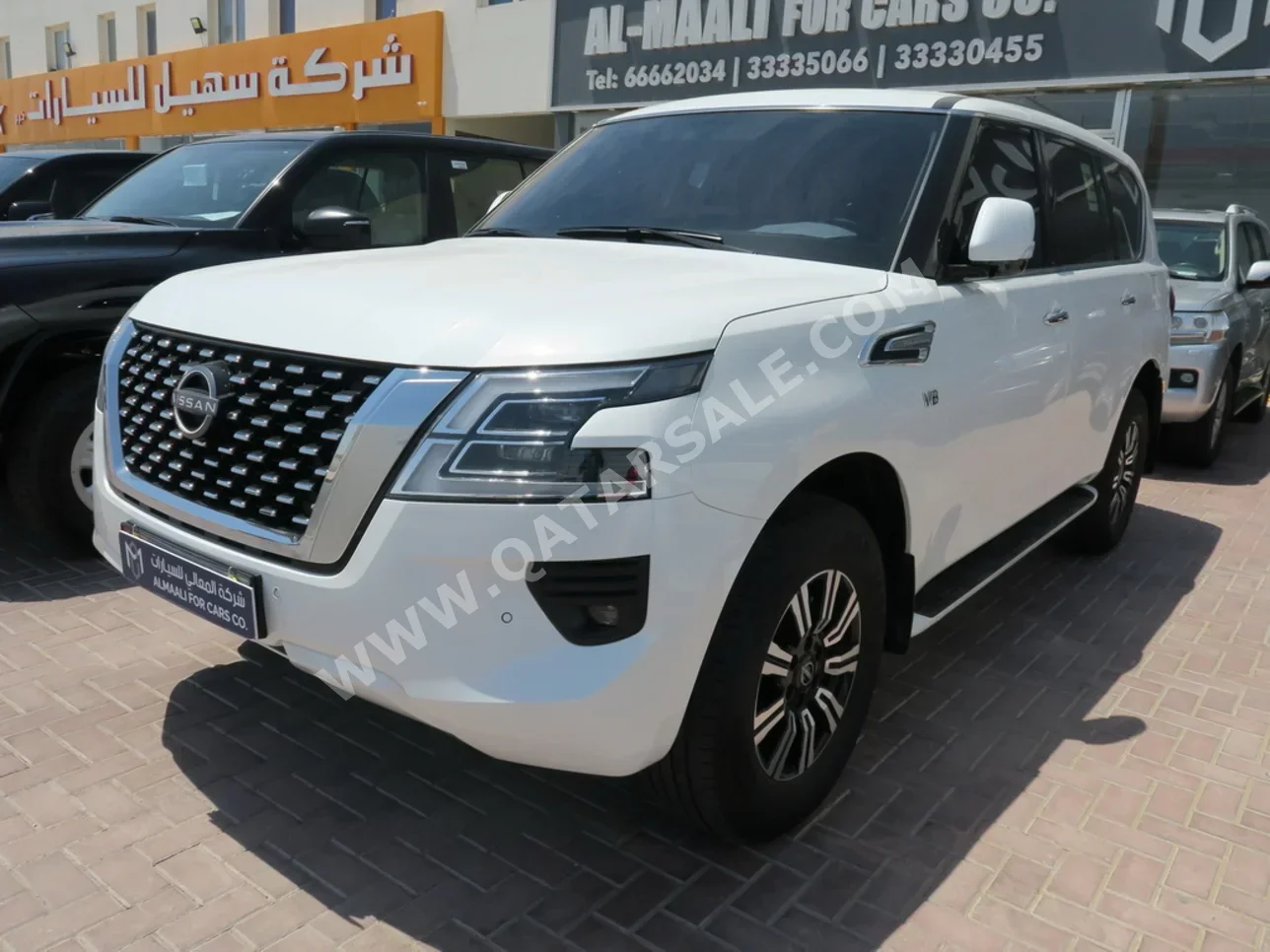 Nissan  Patrol  LE  2022  Automatic  59,000 Km  8 Cylinder  Four Wheel Drive (4WD)  SUV  White