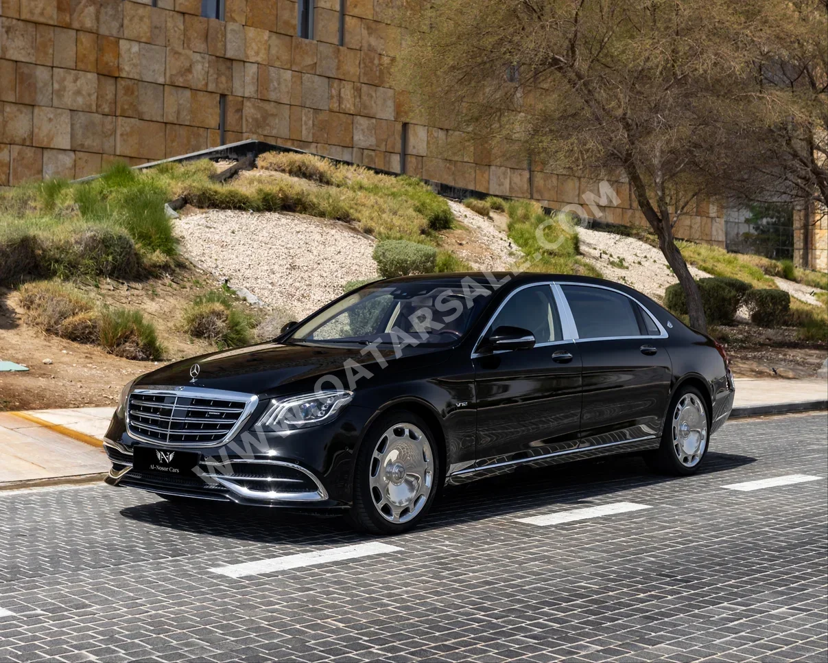 Mercedes-Benz Maybach S650 Black 2018 For Sale in Qatar