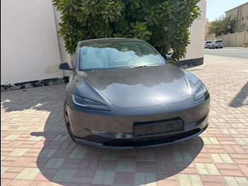 Tesla  Model 3  Sedan  Dark Grey  2024