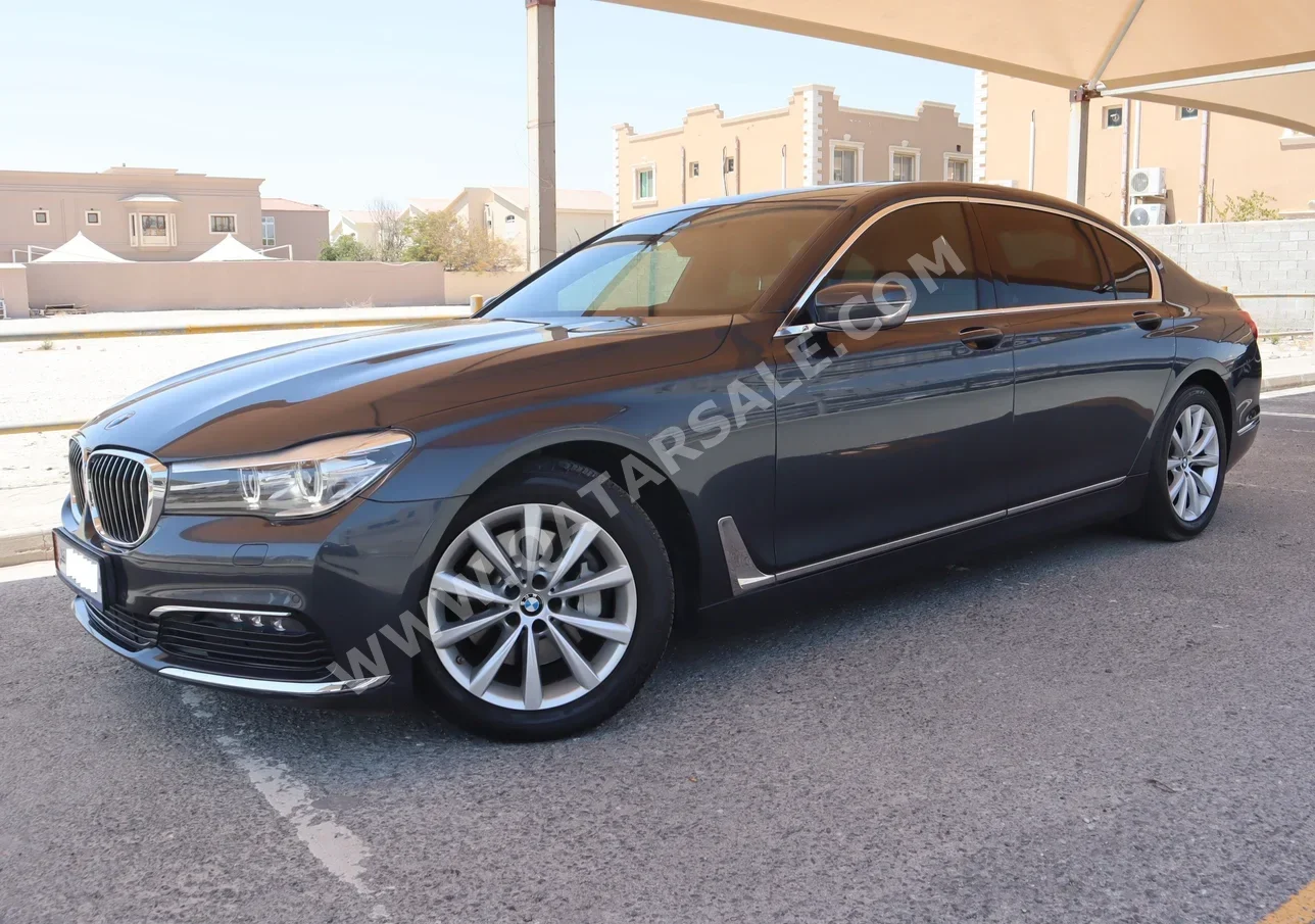 BMW  7-Series  730 Li  2017  Automatic  67,000 Km  4 Cylinder  Rear Wheel Drive (RWD)  Sedan  Gray