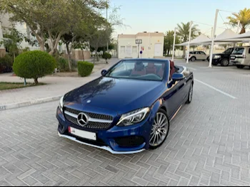 Mercedes-Benz  C-Class  300 AMG  2017  Automatic  49,000 Km  4 Cylinder  Rear Wheel Drive (RWD)  Convertible  Blue