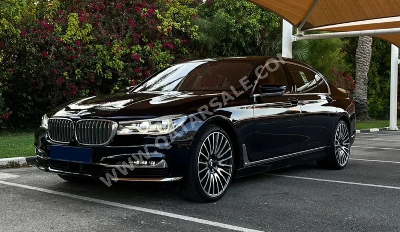 BMW  7-Series  750 Li  2017  Automatic  57,000 Km  8 Cylinder  Rear Wheel Drive (RWD)  Sedan  Blue