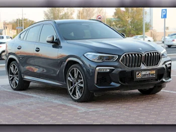 BMW  X-Series  X6 50i  2020  Automatic  46,000 Km  8 Cylinder  Four Wheel Drive (4WD)  SUV  Gray  With Warranty