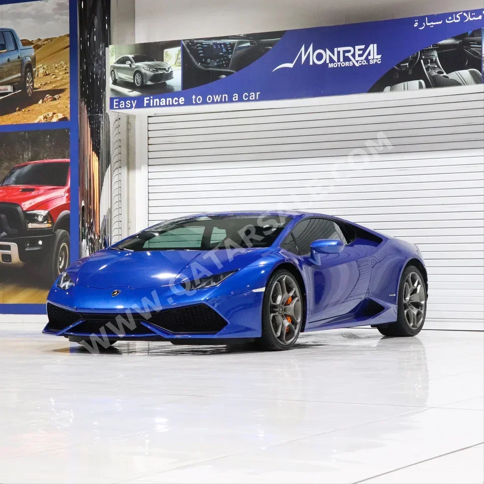  Lamborghini  Huracan  2016  Automatic  35,000 Km  10 Cylinder  Front Wheel Drive (FWD)  Coupe / Sport  Blue  With Warranty