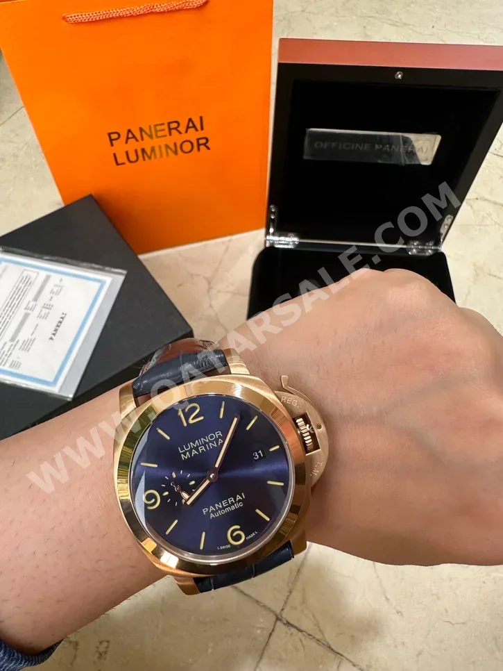 Watches - Panerai  - Analogue Watches  - Blue  - Men Watches