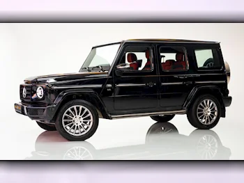 Mercedes-Benz  G-Class  500  2020  Automatic  66٬000 Km  8 Cylinder  Four Wheel Drive (4WD)  SUV  Black