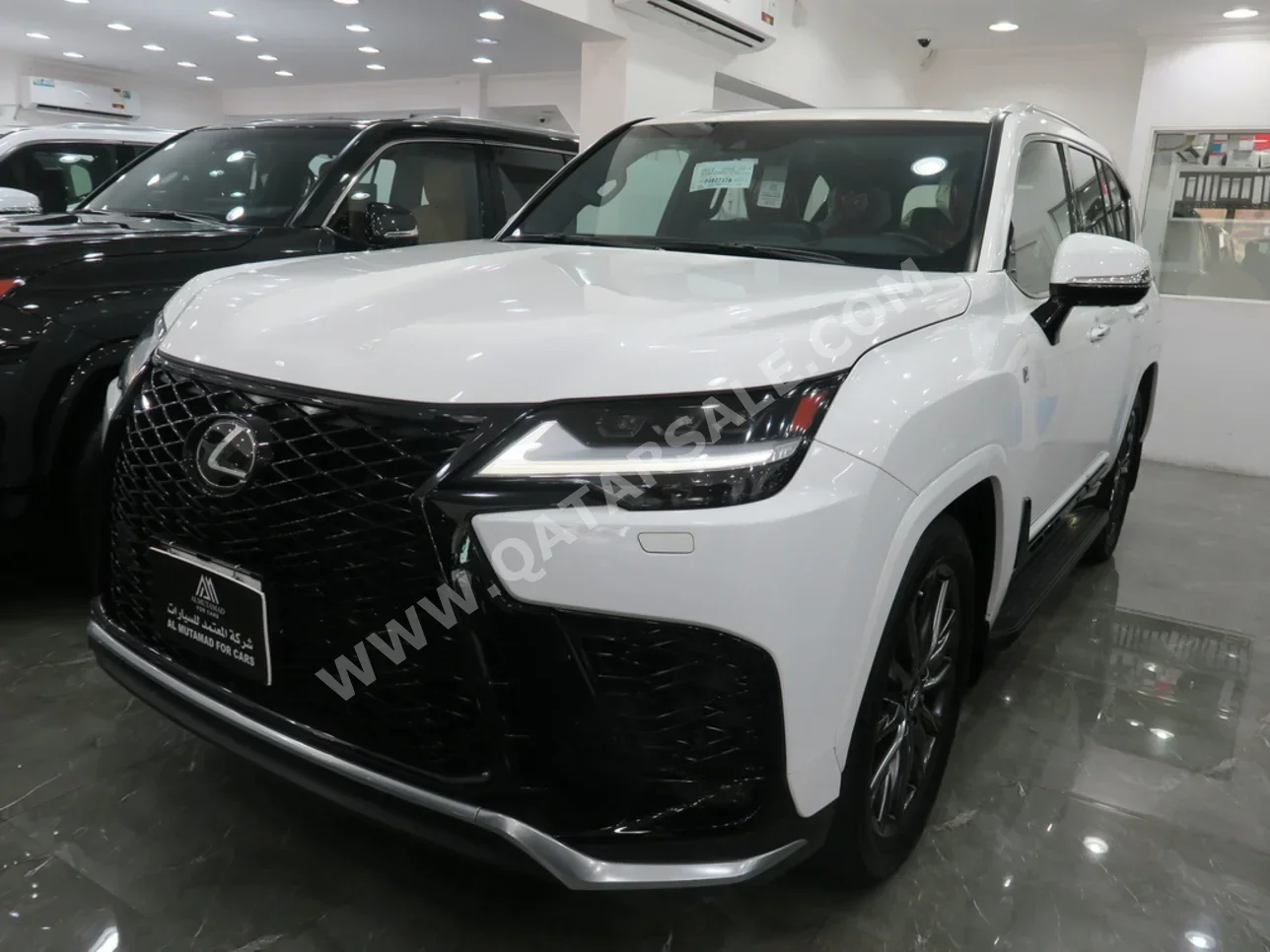 Lexus  LX  600 F Sport  2023  Automatic  27,000 Km  6 Cylinder  Four Wheel Drive (4WD)  SUV  White  With Warranty