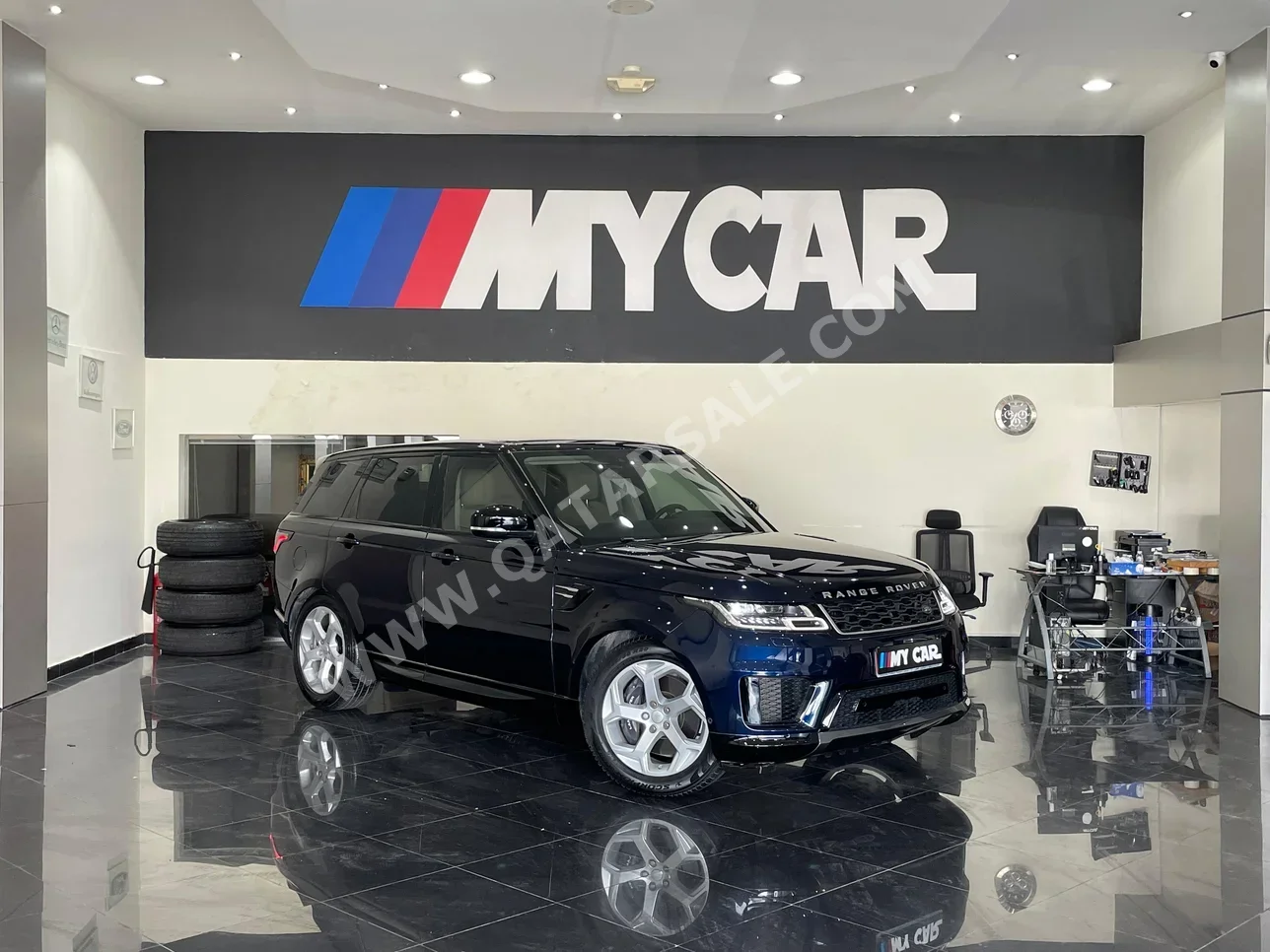 Land Rover  Range Rover  Sport HSE  2020  Automatic  14٬000 Km  6 Cylinder  Four Wheel Drive (4WD)  SUV  Dark Blue  With Warranty