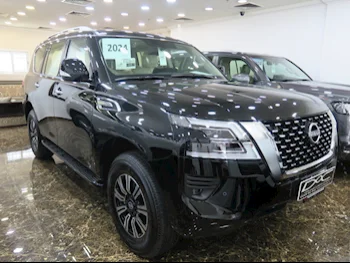 Nissan  Patrol  SE  2024  Automatic  0 Km  6 Cylinder  Four Wheel Drive (4WD)  SUV  Black  With Warranty