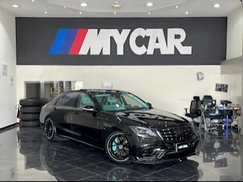 Mercedes-Benz  S-Class  500 AMG  2015  Automatic  94٬000 Km  8 Cylinder  Rear Wheel Drive (RWD)  Sedan  Black