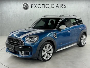 Mini  Cooper  CountryMan  S  2017  Automatic  71,000 Km  4 Cylinder  Front Wheel Drive (FWD)  Hatchback  Blue