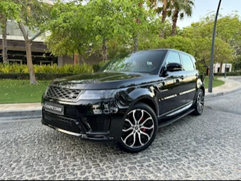 Land Rover  Range Rover  Sport Autobiography  2020  Automatic  90,000 Km  8 Cylinder  Four Wheel Drive (4WD)  SUV  Black